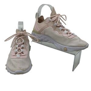 Nike React Element 55 Sneakers Womens 6.5 Pink Athletic Fashion Trainer Shoes